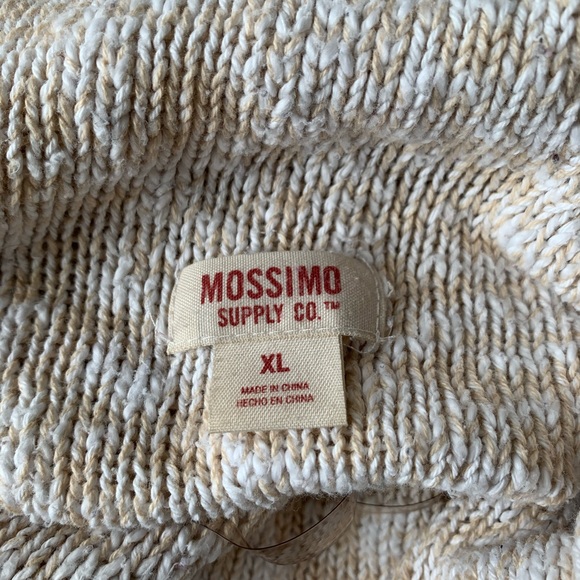 Mossimo Oversized Boho Cowl Neck Fringe Sweater - Picture 5 of 6